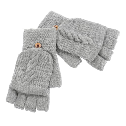 Mitaines sans doigts femme chaudes pour protéger les mains gelées au froid
