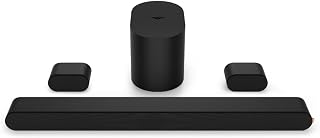 VIZIO 5.1 SE Soundbar SV510X-08: Dolby Atmos DTS:X Wireless Subwoofer, Surround Speakers, Bluetooth, QuickFit TV Mount - 2024 Model
