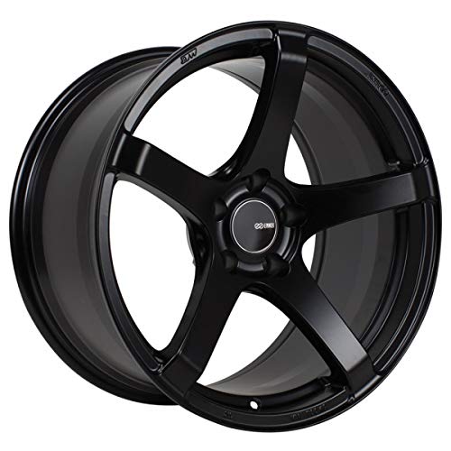 Enkei Tuning Kojin Black Wheels 18 In 18x8.5 35 476-885-6535BK