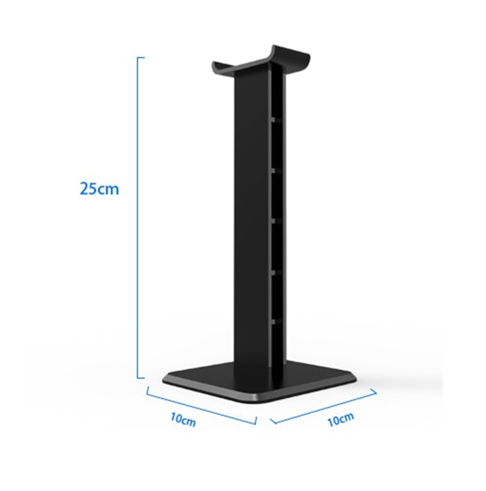 Soporte Exhibidor para Auriculares de Juego Soporte For Auriculares Soporte De Exhibición De Auriculares Ligero Soporte De Auriculares De Plástico Accesorios Gaming(Black)