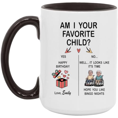 Taza de café personalizada para papá Día del Padre humor miniatura 1
