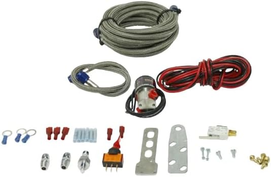 Universal Dry Nitrous Kit | Cold Fusion Nitrous | For Makes/Models 1997 and Newer with 1 Throttle Body | Adjustable up to 125HP | Hardware Kit Only