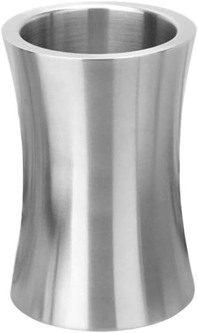 Stainless Steel Ice Bucket， by Portable Wall Ice Bucket with Tong, Barware/Champagne Bucket/Beverage Bucket,Serveware for Party,Event,and Camping