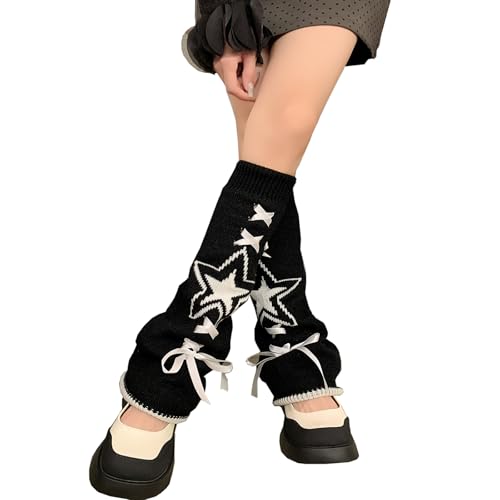Image of XEPST Harajuku Kawaii Leg Warmers for Girls & Women, 1 Pair