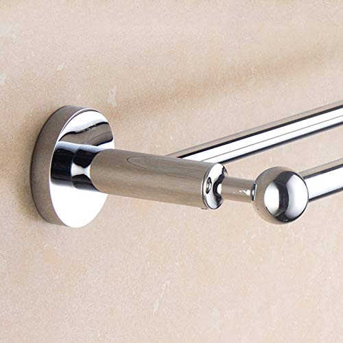 Barre porte-serviettes design finition brossée haut de gamme