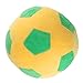 VILLCASE De Football en Peluche Jouet en Peluche Ballon De Soccer Coton Coupe du Monde De Football Ballon De Football Oreiller Doux Cadeau De Jouet De Sport pour Enfant Enfants Jaune
