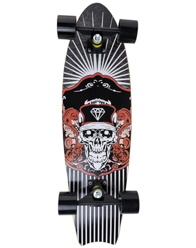 Cruiser Skate Surfskate Pirate 69 cm | Bois d'érable | Axes en aluminium 5