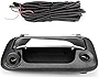 DYRDINSHOW Ford Rear View Backup Camera Tailgate Handle Compatible with 2004-2014 Ford 150 2008-2016 Ford 250/Ford 350/Ford 450 Trucks Tailgate Handle Mount Backup Rear View Camera （Handle Chrome）