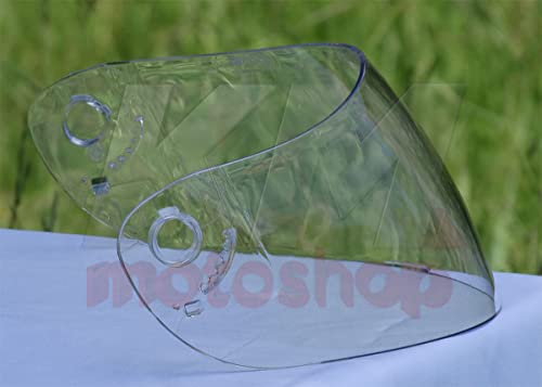 Viseira Cristal Compativel Ls2 FF 350-360 Concepts Norisk FF 311 Texx Silver Eagle Rage Fire Shad Ad