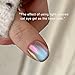 BEAUTNICE Chrome Nail Powder | Glazed Donut Mirror Effect Holographic Pigment | Professional-Grade Nail Art & Resin Craft Powder light-changing