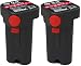 Güde Akkupack Gap 12-20 (12 V, Li-Ion, 2 Ah, 24 Wh, klick-Funktion für leichten Akkuwechsel, kompatibel mit Akku Regenfasspumpe RFP 12-201-04) (Packung mit 2)