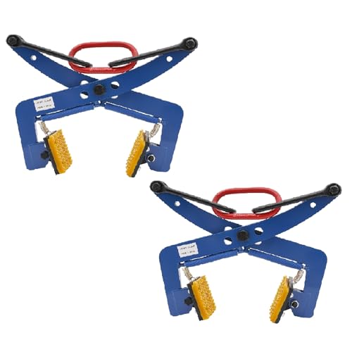 2 Pack Stone Carrying Clamps Heavy Duty Vertical Stone Slab Lifting Clamps 3.94-11.81