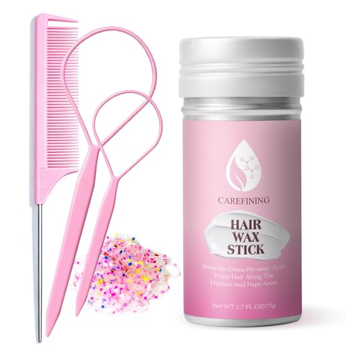 Image of Hair Wax Stick - Strong Hold & High Shine - Styling Stick for Men with Easy Application - Lightweight & Non-Greasy Formula - Matte or Glossy Finish