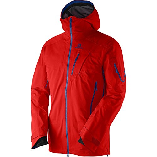 Veste Salomon Quest Motion Fit homme imperméable avec membrane technique coupe-vent