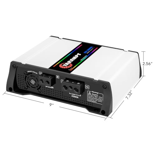 Taramps HD 3000 4 Ohm Rgb Effects Monoblock Amplifier 3000 Watts Rms Full Range Car Audio 12.6VDC Output Power, Crossover System Rca Input Class D Amp by Taramp's - Image 6