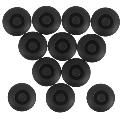 CVUTOVO Bouchons en Caoutchouc Noir pour Trous de 12 MM, Lot de 12, Protection Étanche pour Portières, Châssis et Bas de Caisse Automobile