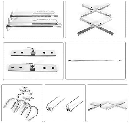 Outdoor Rotisserie Grill - Spinning Roast Machine for Camping, Ideal for Juicy Chicken & Tender Lamb, Perfect for Picnics & BBQs, Easy to Use, Durable Design