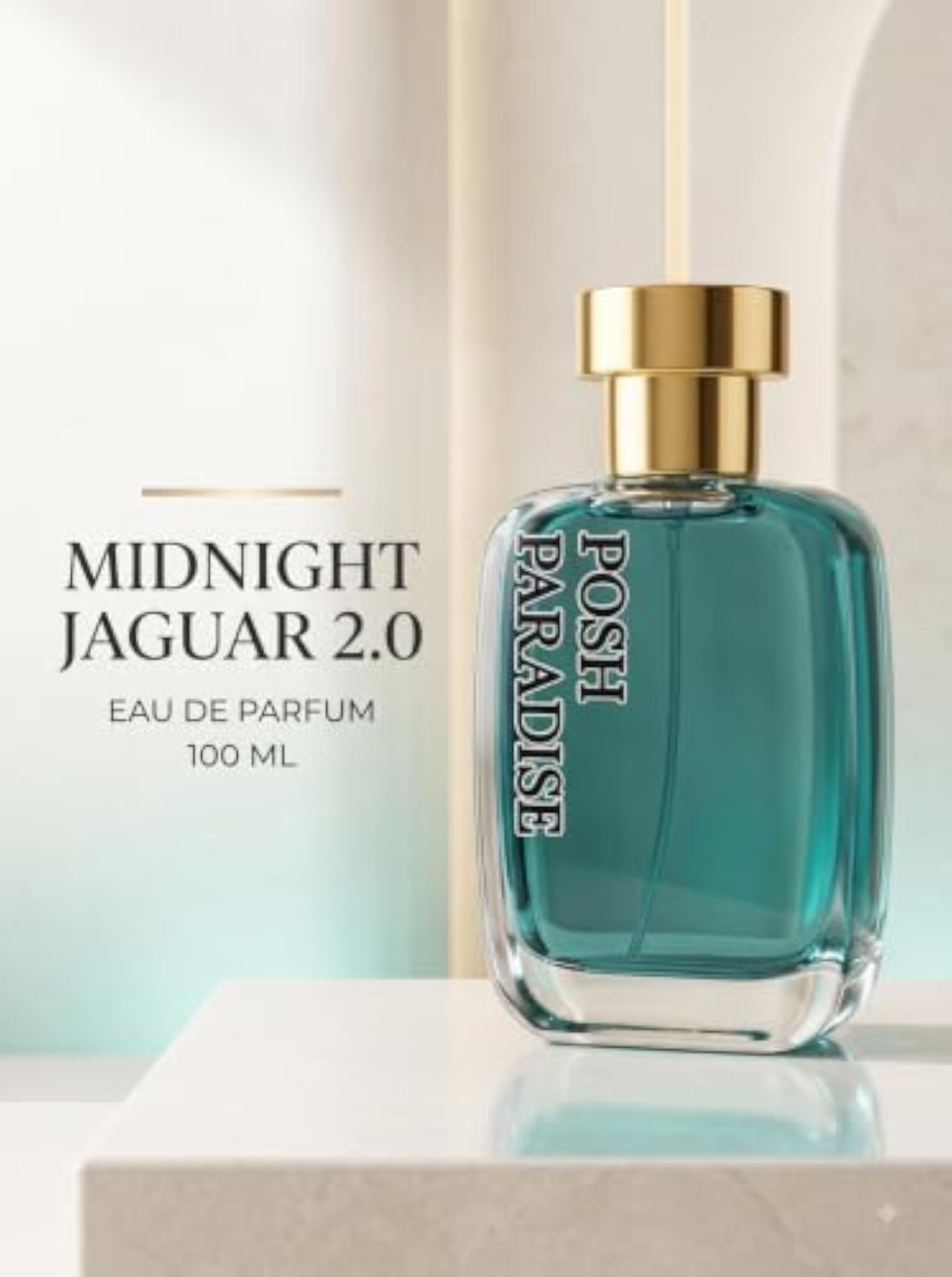 Midnight Jaguar 2.0 Eau De Parfum Unisex Perfume, 100ml