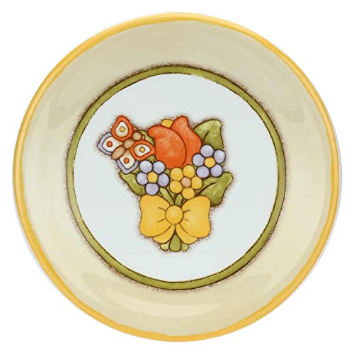 Assiette Thun - P3766E02 - Assiette Country Multi-usage Avec Bord Floral