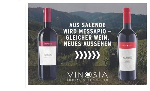 6 Fl. Salende Primitivo Appassimento IGT 2020 von Vinosia in Original-Holzkiste...