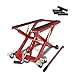 Produktbild ConStands-Motorrad Hebebühne kompatibel mit Chopper/Custombike Classic Hydraulisch XL inkl. Distanzstücke kg Rot CB84880