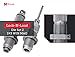 Hornady Custom Grade New Dimension 2-Die Set, 243 Win (.243) (546244) - Caliber Specific Reloading Equipment for Handloaders with Full Length Sizer Die, Seating Die, Sure-Loc Rings, & Storage Box