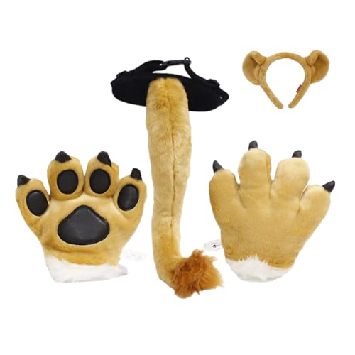 Costumes de lion mignon avec oreilles en bandeau pour créer des souvenirs d'enfance