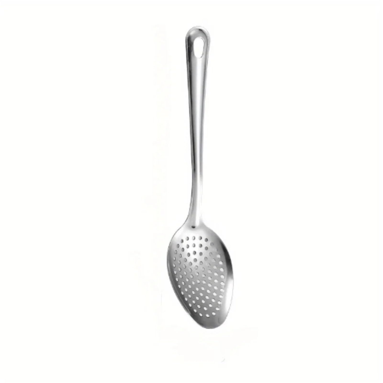 Cucchiaio Scrematore 2 set di colini in acciaio inox, cucchiaio da cucina, colino, cucchiaio, filtro, colino, paletta for alimenti, schiumarola forata for alimenti er Friggere