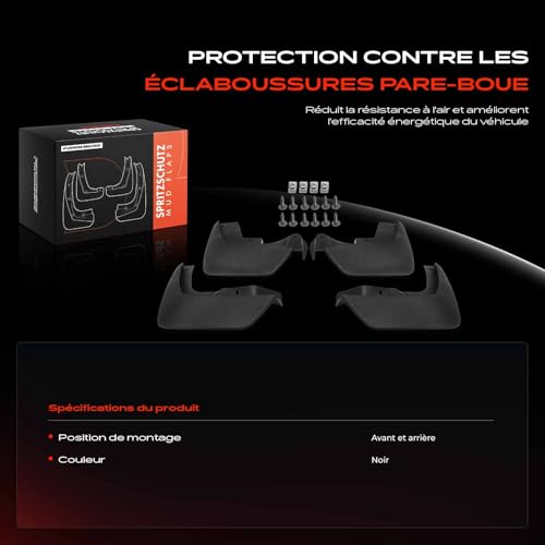 Bavettes garde-boue Frankberg pour Duster HM 2018-2025 SUV - 4