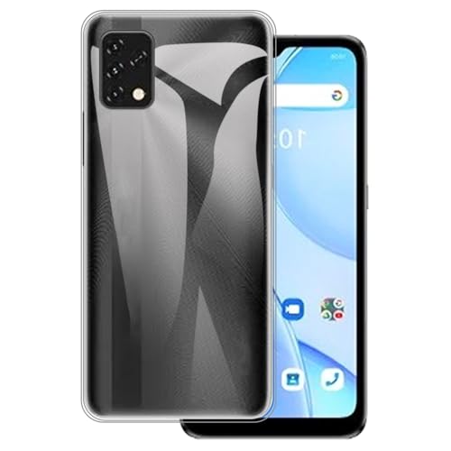 OAGELIM �P�[�X Umidigi Power 5S �Ƃ̌݊������� Case �ϏՌ�TPU�\�t�g�t���L�V�u���W�F���ی�d�b�J�o�[ �σX�N���b�`���~���^���[���x���̑ϗ��� (�N���A)