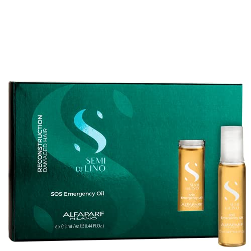 Alfaparf Milano Semi Di Lino Reconstruction - Ampola SOS Emergency Oil 13ml