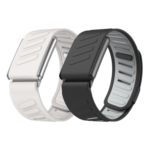 Vanet �X�|�[�c�o���h 2�{�p�b�N Whoop 5.0 Band Peak�AMG Life & One�Ή� �V���R�� �ʋC�� �h�� ���X�g�o���h �\�t�g ���߉\ �����p�X�g���b�v �j�����p [��4����ɂ͔�Ή�]