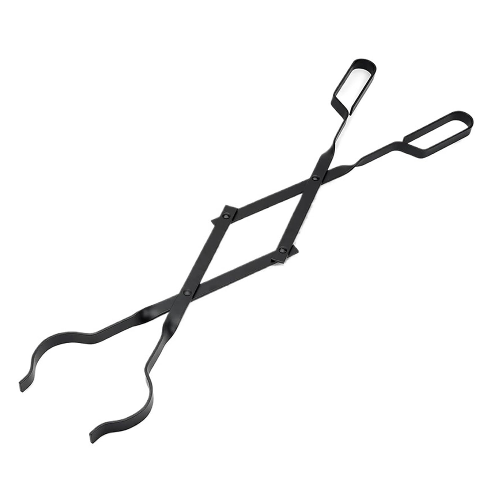 Fire Tongs 64cm Long Firewood Tongs Log Grabber Indoor Outdoor Oven Coal Campfire