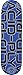 Quasi Skateboards Ply Blue Skateboard Deck - 8.62