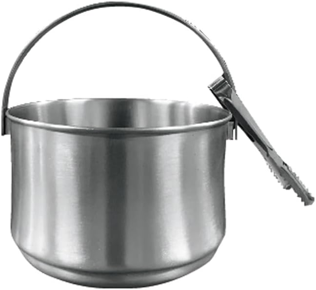 K Jumbo Ice Bucket (with Tongs) Small 3.5L Hairline