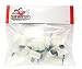 Game Room Guys Pool Billiard Slip On Cue Tips- 12-13mm- Set of 25