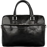 ✔️ POLYVALENCE : sacoche à compartiments dédiés dont un espace spécialement conçu pour un ordinateur 15 pouces, plusieurs pochettes à fermeture zippée et avec une sangle cuir, porte-clés, compartiment pour documents de format A4, porte-stylos, porte-cartes de visite et cartes bancaires, smartphone. Dimensions du sac : 28 cm (H) x 37,5 cm (L) x 10,5 cm (l). Poids : 0,975 kg.