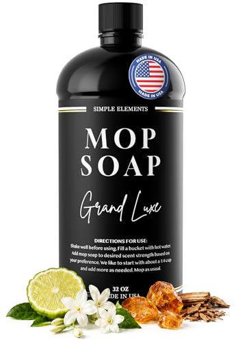 Luxury Mop Soap – Highly Scented Floor Cleaner, Concentrated Formula,