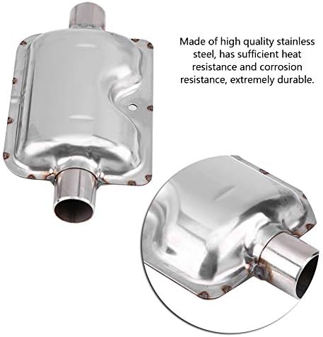 Exhaust Pipe Silencer, 24mm/0.94inch Car Exhaust Muffler Pipe for Ebespacher Diesel