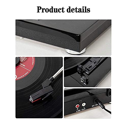 AURADO Tourne-Disque Vinyle – Haut-parleurs stéréo intégrés – Enregistrement USB Convertir Le Vinyle en USB Conversio… - Les Beatles, Paul McCartney, John Lennon, RIngo Starr, George Harrison AURADO Tourne-Disque Vinyle - Haut-parleurs stéréo intégrés - Enregistrement USB Convertir Le Vinyle en USB Conversio… – Image 7