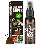 Tricky Liquid Fart Spray, Extra Strong Stinky Prank for Adults, Super Smelly Fake Fart for Pranks, Gags with Friends & Family, Funniest Stink Prank(Poop)