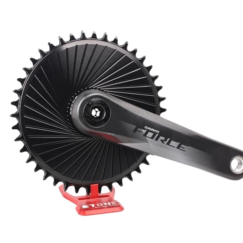 DJC Stone 12s AXS Chainring for Sram Force Red 8 pins Direct Mount crankset Flattop Chain Chainwheel Road Bike Gravel AXS 12 Speed Aero Syle (48T) - Thumbnail 7