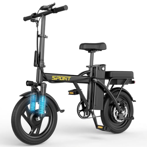 Electric E-Bike for Adults & Teens 20 MPH 500W/Peak 1000W 14-26 Inch Ebike