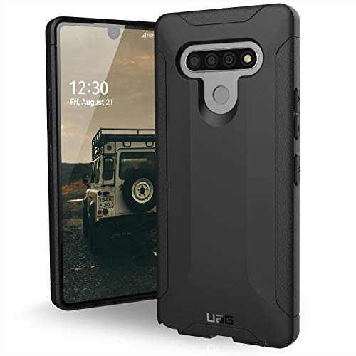Urban Armor Gear Uag Designed For Lg Stylo 6 Case Scout [Black] Rugged Shockproof Military Drop Tested Protective Cover #TOP8