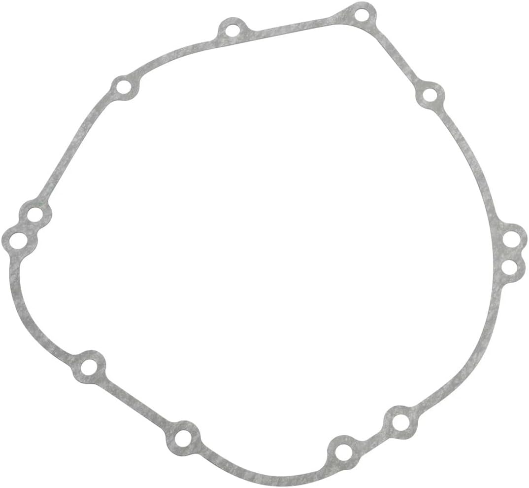 Motorcycle Cylinder Engine Crankcase Cover Gasket Set Compatible with ZX-10R ZX10R 2004(Clutch cover gasket)