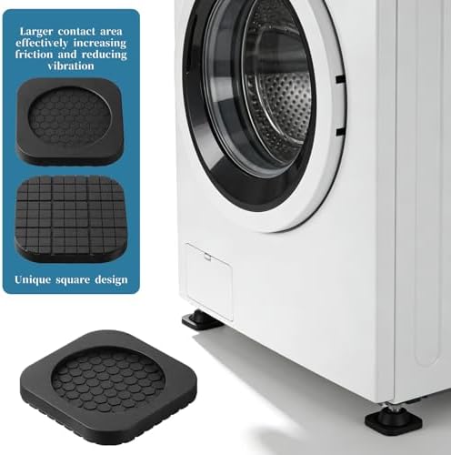 4 PCS Washing Machine Anti Vibration Pads Anti Vibration Pads — 사진 6