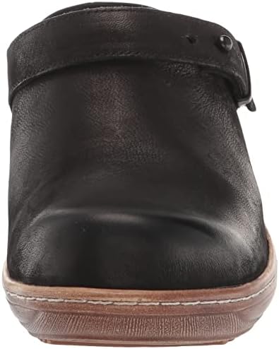 SoftWalk Women's Clogs, Black Nubuck, 7.5 | Image 1