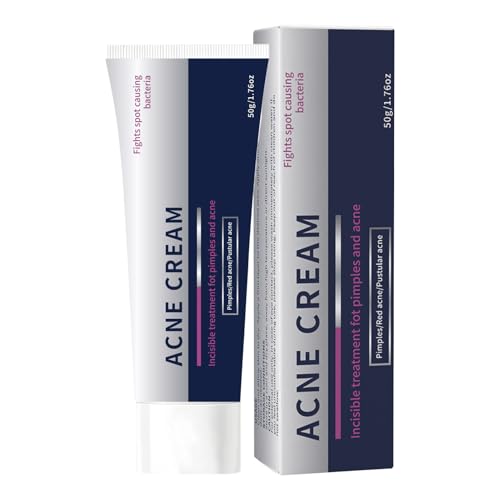 Crema facial contra impurezas | Reduce las imperfecciones de la piel, crema de control de espinillas, para, mejillas, frente, adolescentes, adultos jóvenes, vida cotidiana, viajes, viajes de negocios