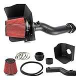 AUTOSITY Cold Air Intake Kit for Tacoma 2016-2020 2.7L,3.5L, Upgraded Air Intake System Kit - Black