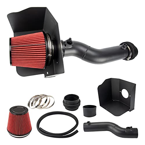 AUTOSITY Cold Air Intake Kit for Tacoma 2016-2020 2.7L,3.5L, Upgraded Air Intake System Kit - Black